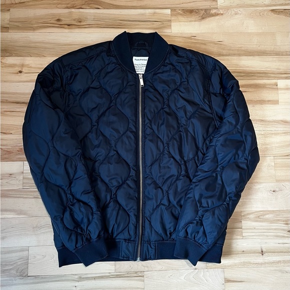 Frank And Oak - Men’s Quilted Bomber - Size M - Picture 1 of 4